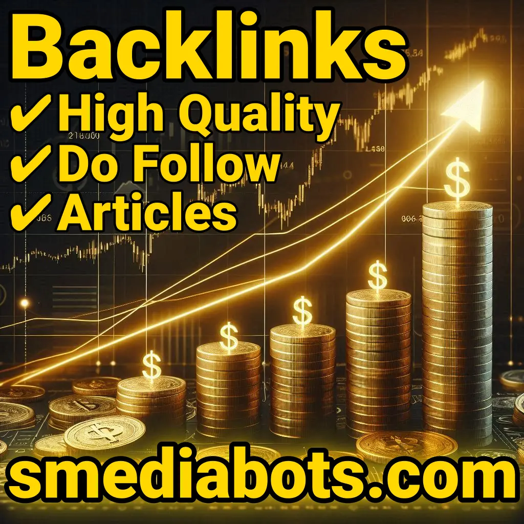 Backlink building service - SMediaBots